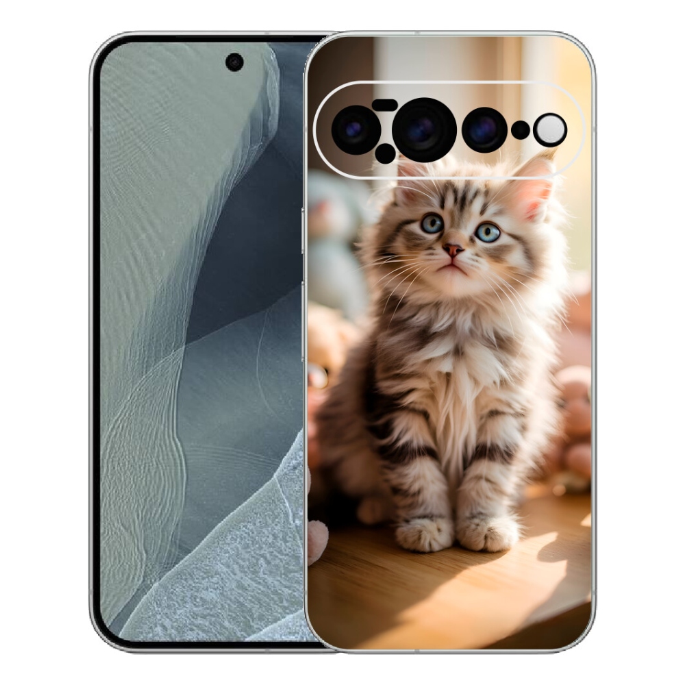mmCase gél tok a Google Pixel 11 Pro XL-hez – aranyos cica 10