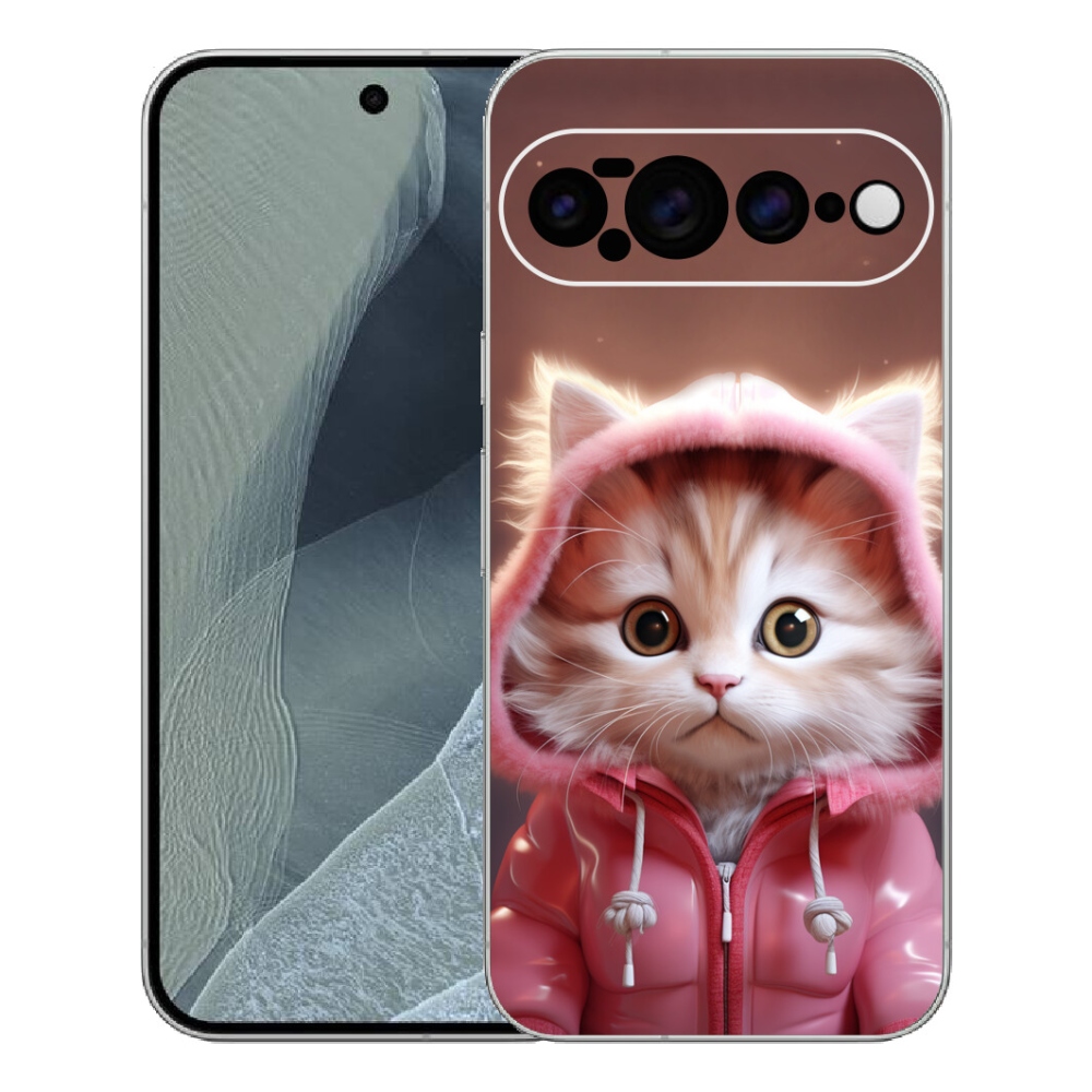 mmCase gél tok a Google Pixel 11 Pro XL-hez – aranyos kiscica 3