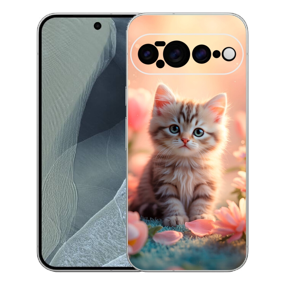 mmCase gél tok a Google Pixel 11 Pro XL-hez – aranyos cica 8