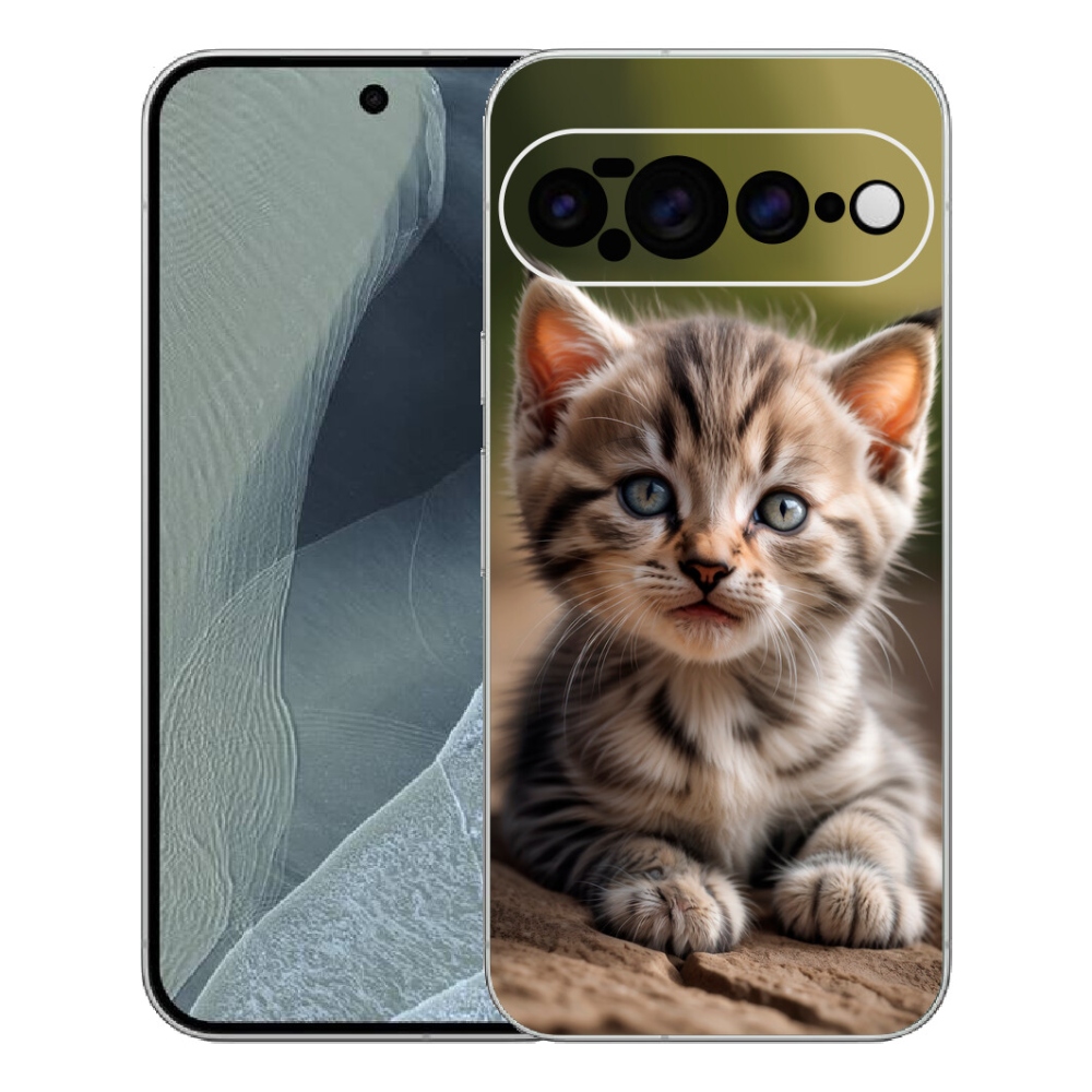 mmCase gél tok a Google Pixel 11 Pro XL-hez – aranyos cica 9
