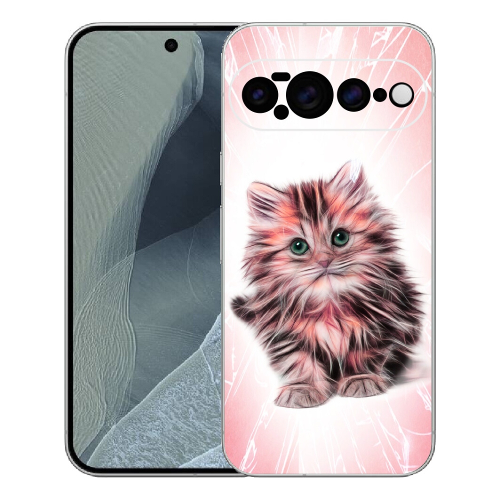 mmCase gél tok a Google Pixel 11 Pro XL-hez – aranyos cica