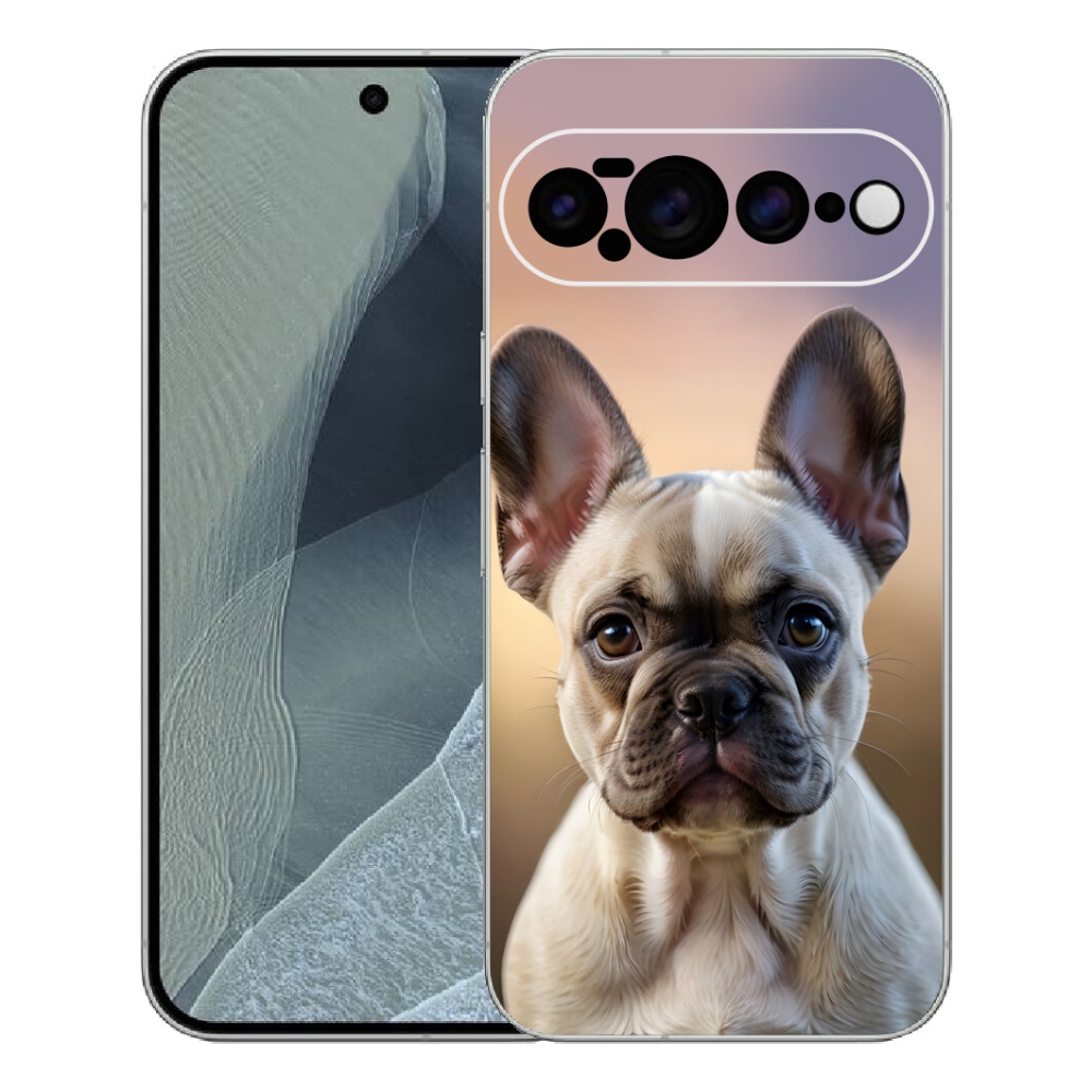 mmCase gél tok a Google Pixel 11 Pro XL-hez – aranyos francia bulldog