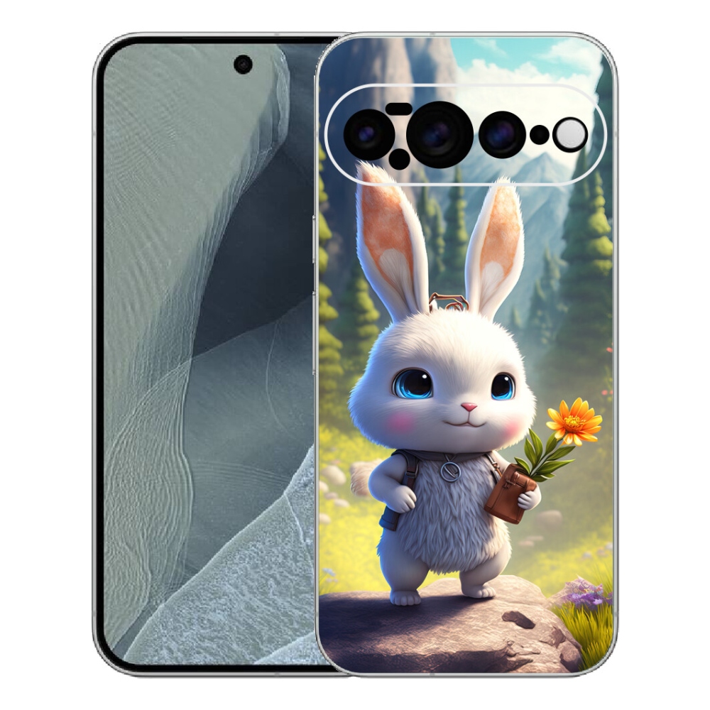 mmCase gél tok a Google Pixel 11 Pro XL-hez – aranyos nyuszi