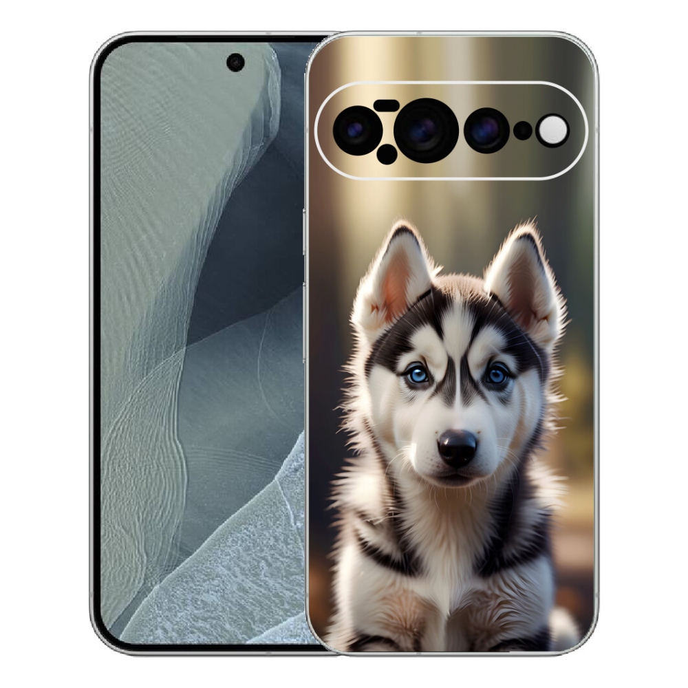 mmCase gél tok a Google Pixel 11 Pro XL-hez – aranyos szibériai husky