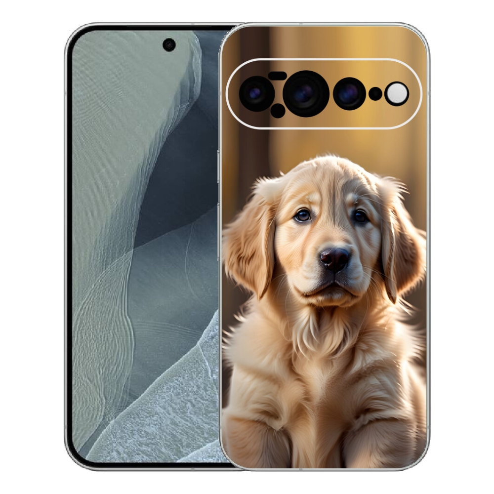 mmCase gél tok a Google Pixel 11 Pro XL-hez – aranyos arany retriever