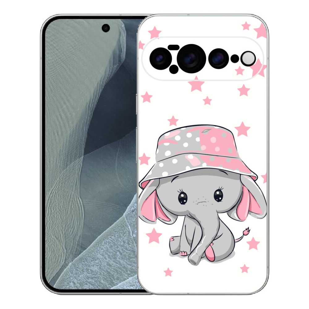 mmCase gél tok a Google Pixel 11 Pro XL-hez – rózsaszín elefánt