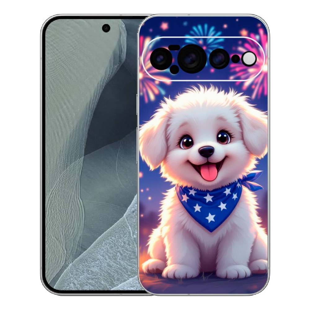 mmCase gél tok a Google Pixel 11 Pro XL-hez – ünnepi kiskutya