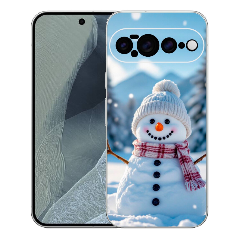 mmCase gél tok a Google Pixel 11 Pro XL-hez – hóember 3