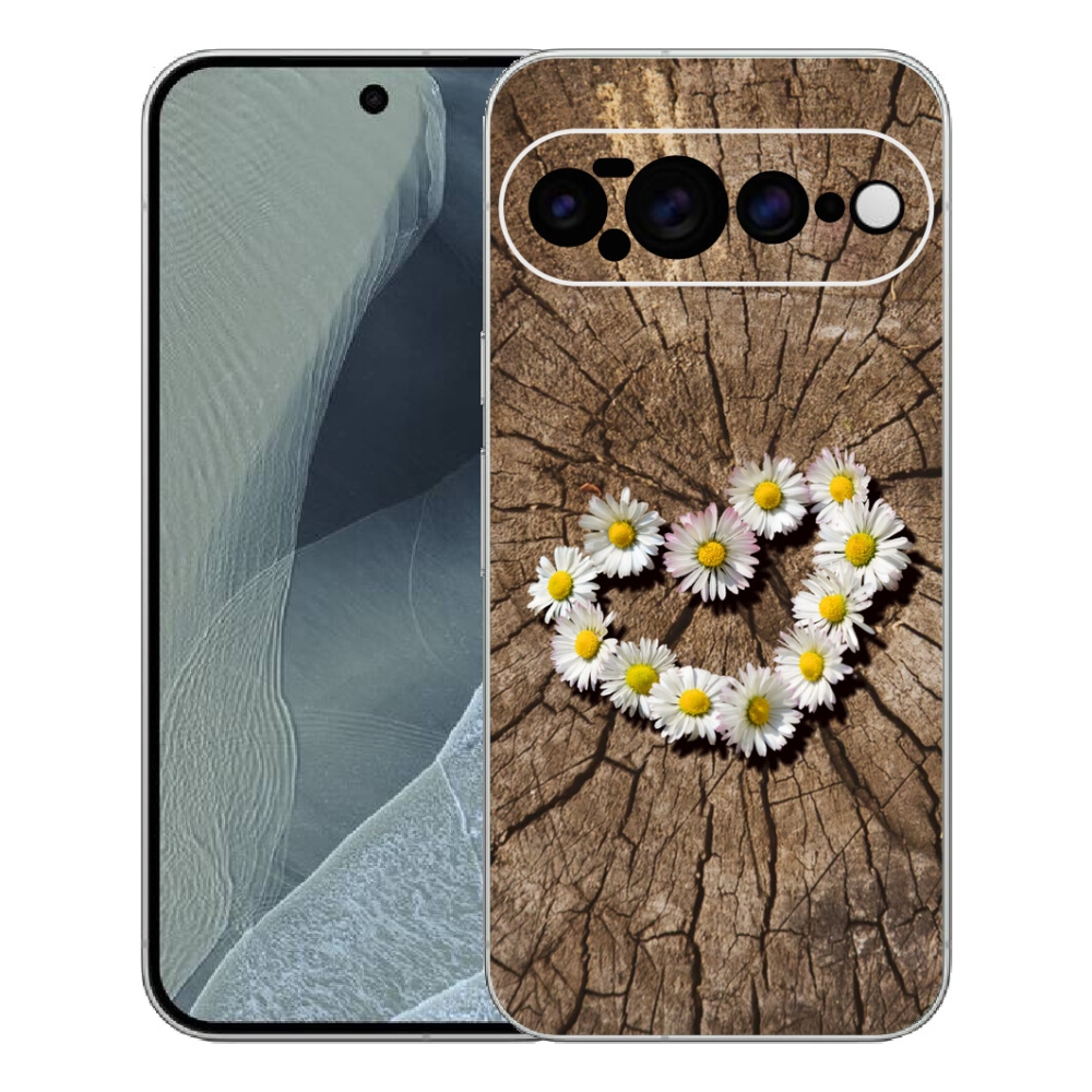 mmCase gél tok a Google Pixel 11 Pro XL-hez – margaréta mintás