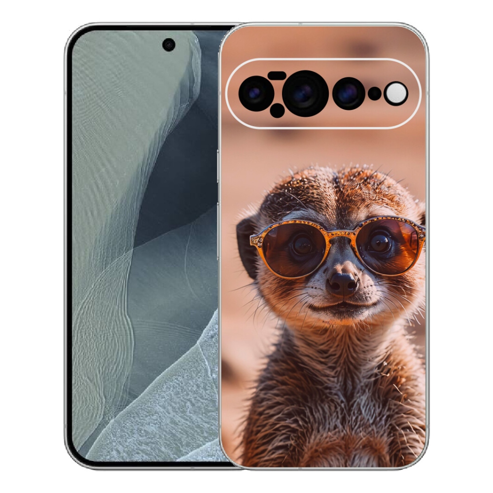 mmCase gél tok a Google Pixel 11 Pro XL-hez – stílusos szurikáta