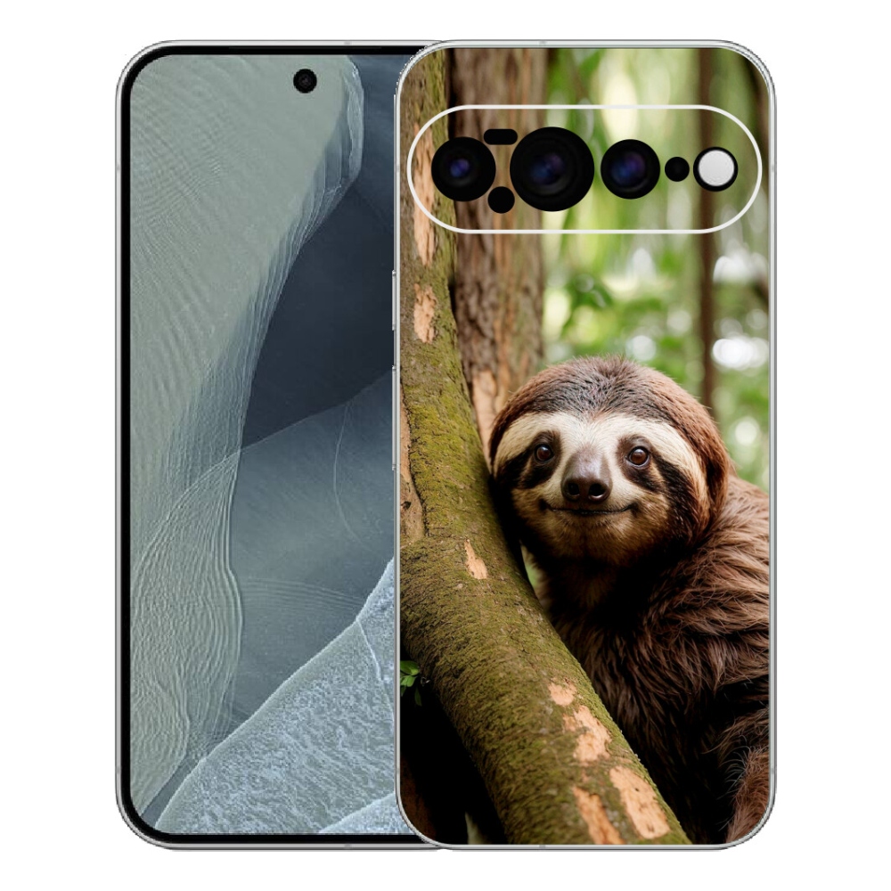 mmCase gél tok a Google Pixel 11 Pro XL-hez – mosolygós lajhár