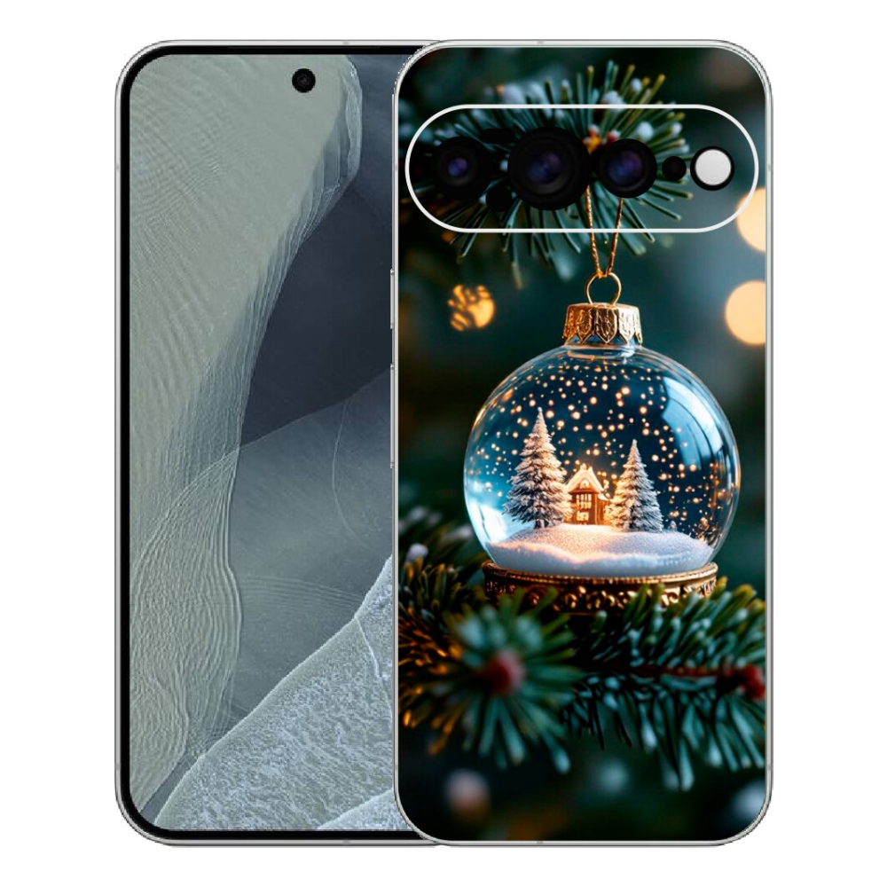 mmCase gél tok a Google Pixel 11 Pro XL-hez – karácsonyi gömb 2