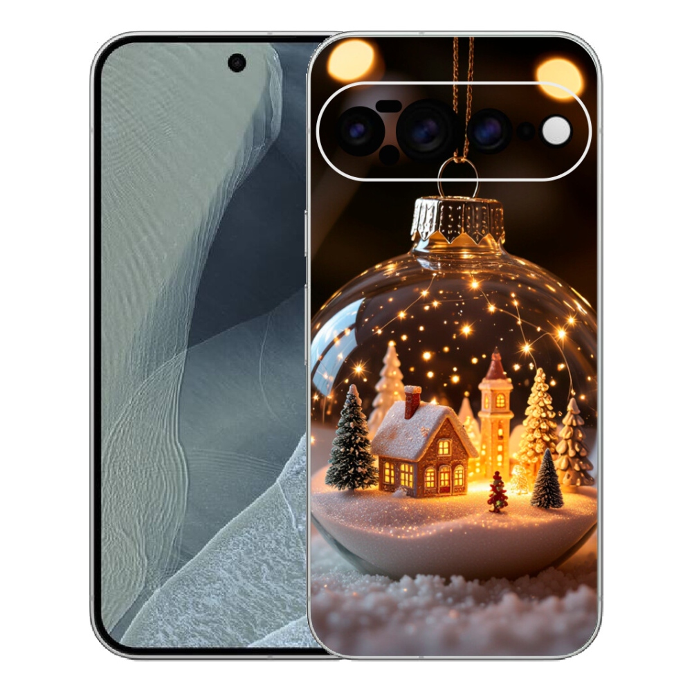 mmCase gél tok a Google Pixel 11 Pro XL-hez – karácsonyi gömb 3