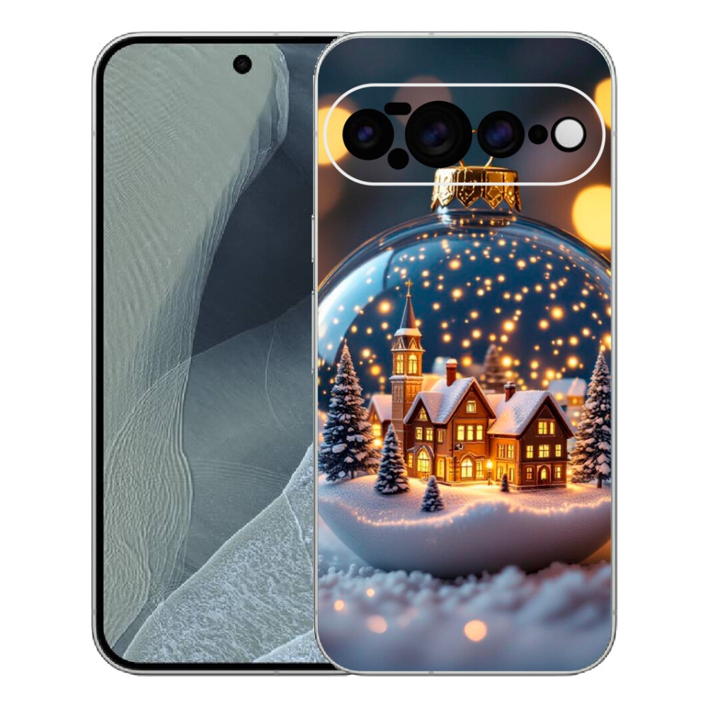 mmCase gél tok a Google Pixel 11 Pro XL-hez – karácsonyi gömb 4
