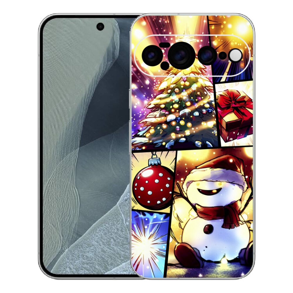 mmCase gél tok a Google Pixel 11 Pro XL-hez – karácsonyi motívumok 1