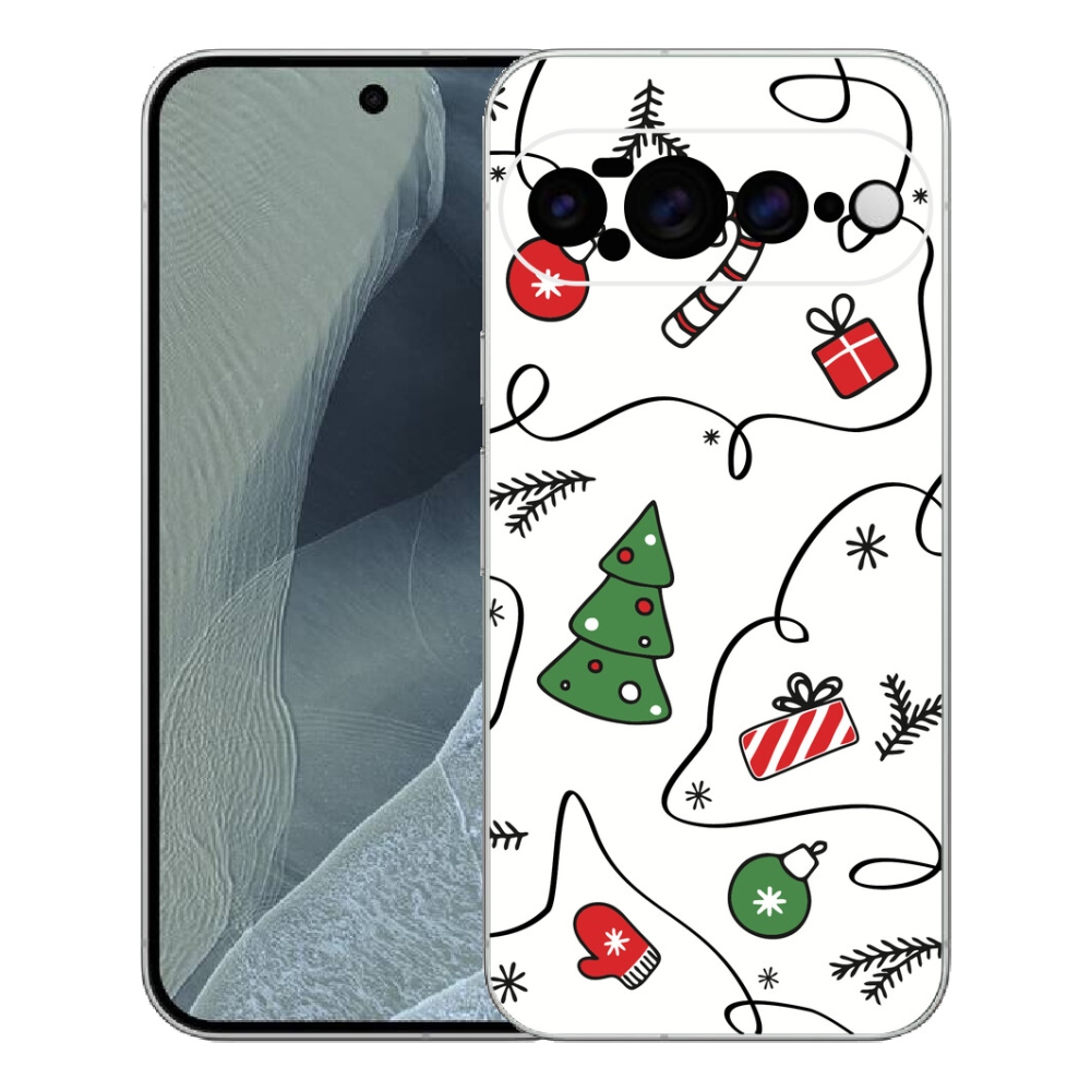 mmCase géltok a Google Pixel 11 Pro XL-hez – karácsonyi motívumokkal