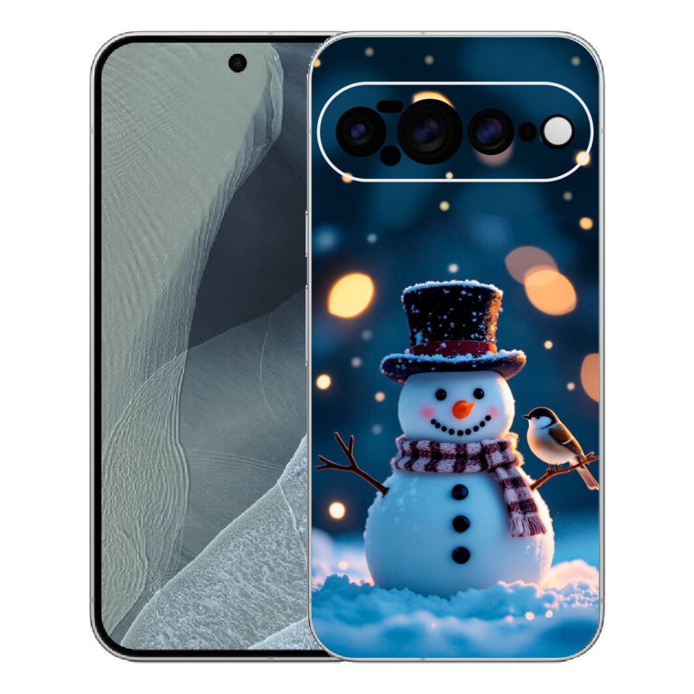 mmCase gél tok a Google Pixel 11 Pro XL-hez – karácsonyi hóember