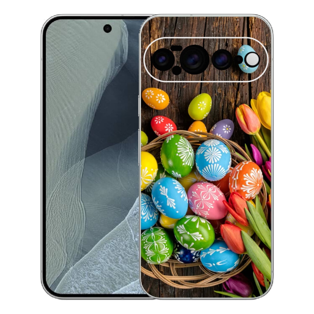 mmCase gél tok a Google Pixel 11 Pro XL-hez – húsvéti tojások