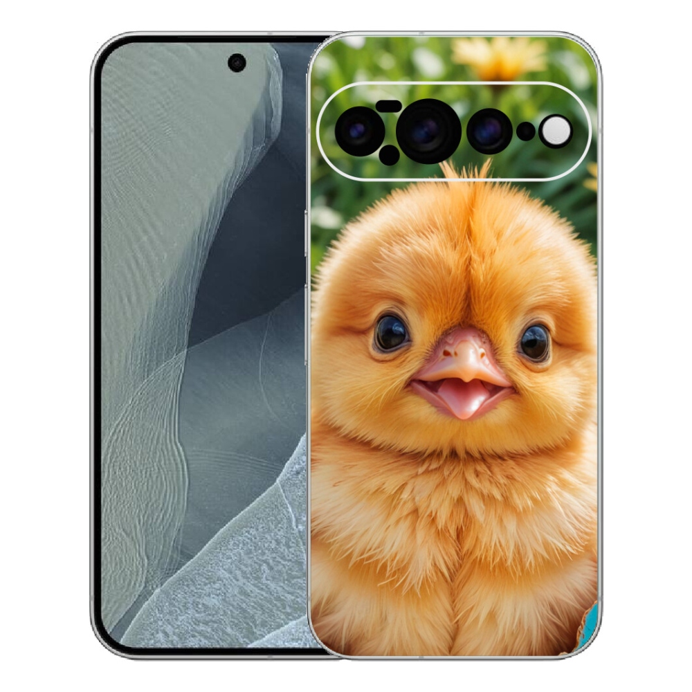 mmCase gél tok a Google Pixel 11 Pro XL-hez – vidám kiscsibe