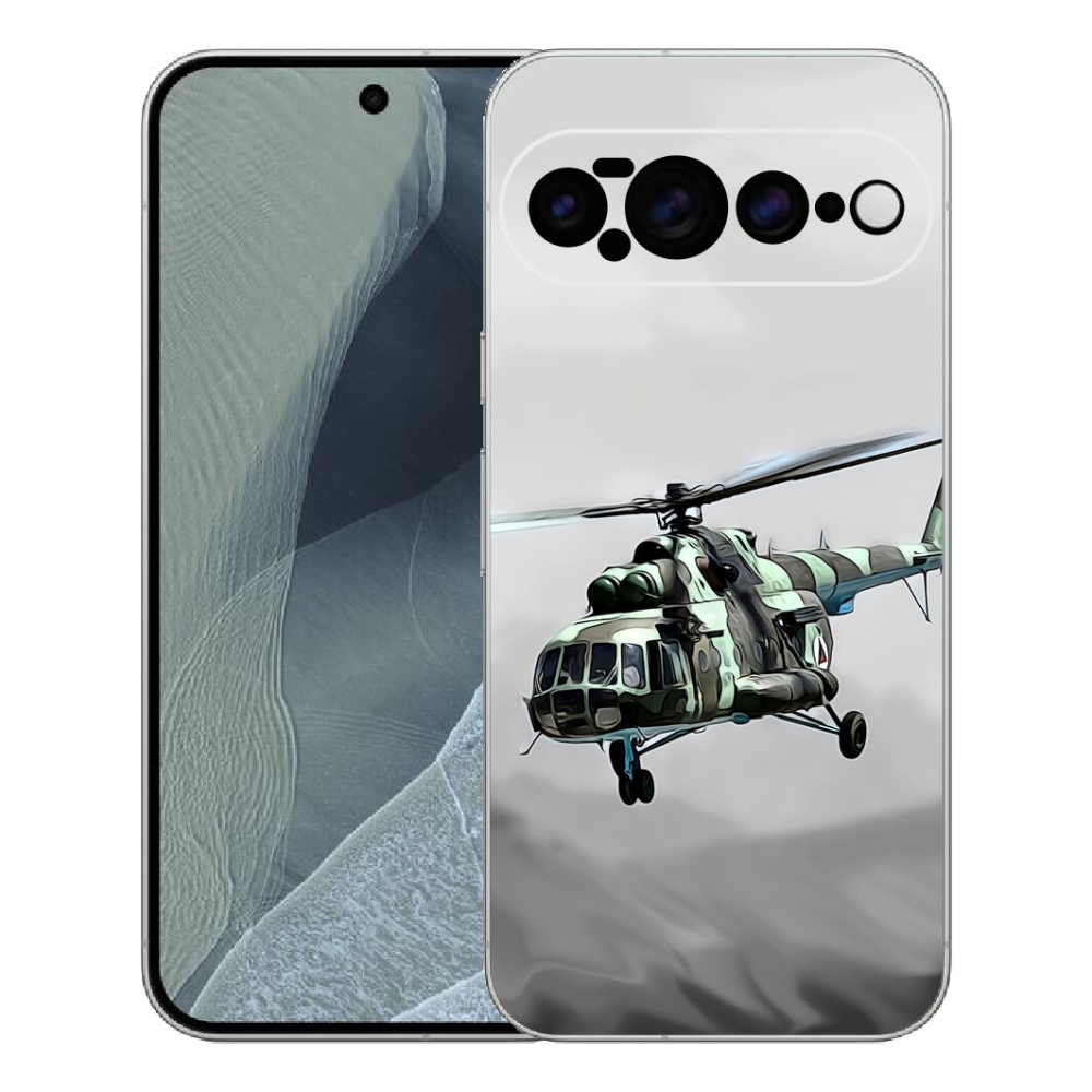 mmCase gél tok a Google Pixel 11 Pro XL-hez – katonai helikopter
