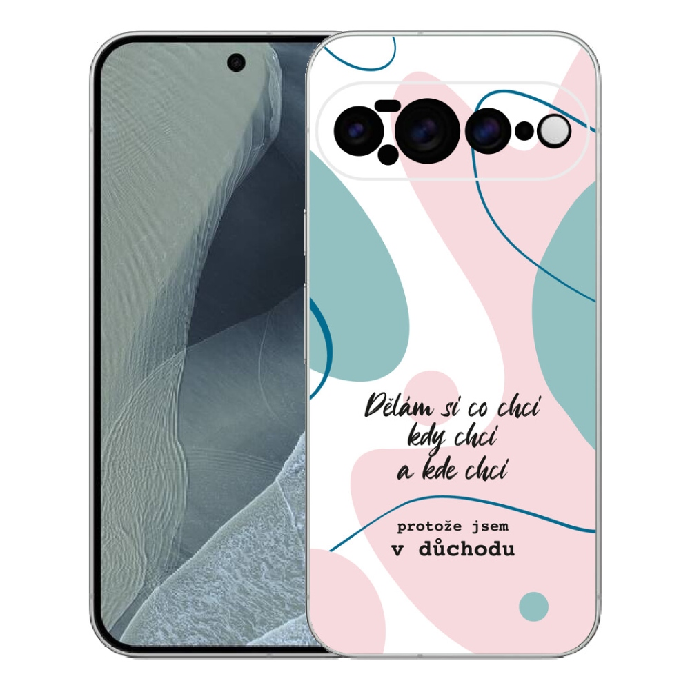 mmCase gél tok a Google Pixel 11 Pro XL-hez – vicces felirat, 10 fehér háttér