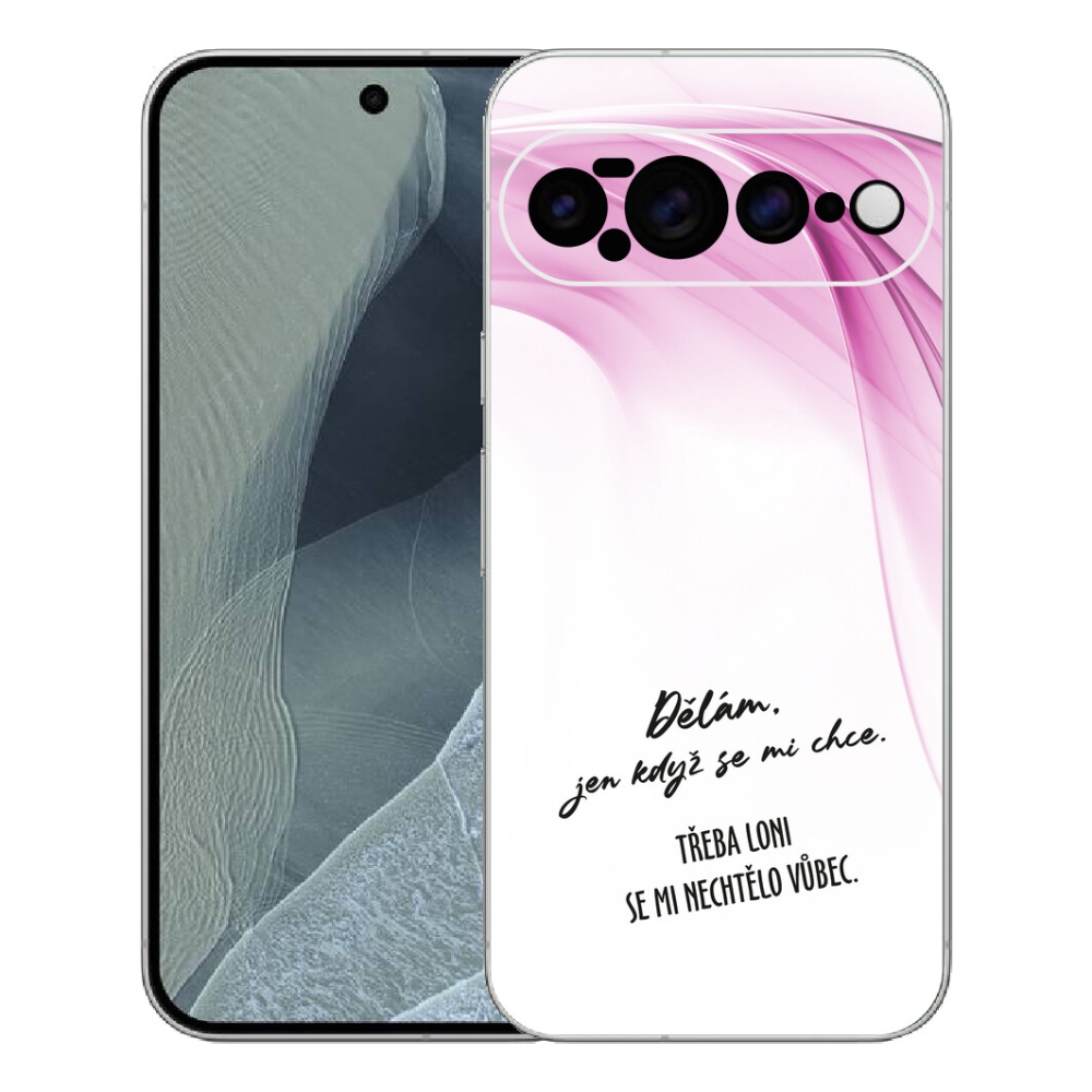 mmCase gél tok a Google Pixel 11 Pro XL-hez – vicces felirat, 12, fehér háttér