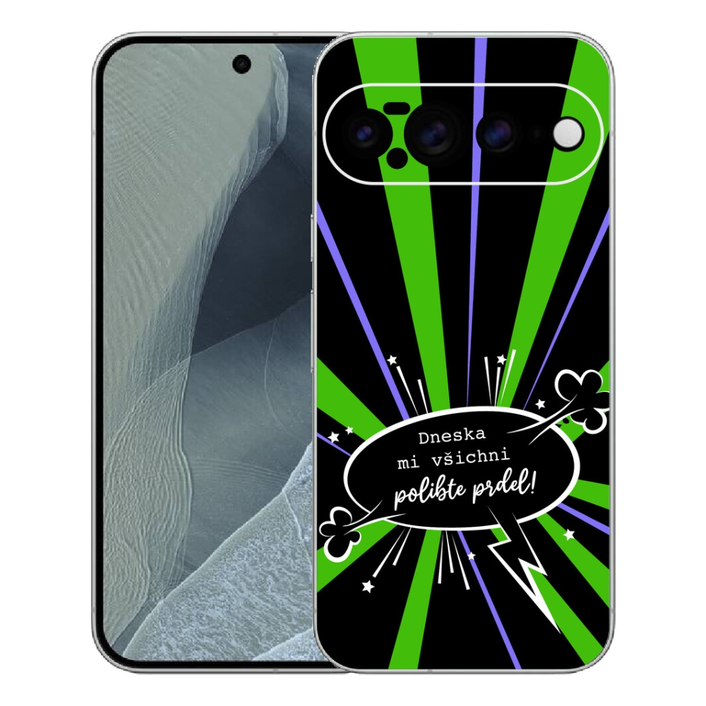 mmCase gél tok a Google Pixel 11 Pro XL-hez – vicces felirat, 15, fekete háttér