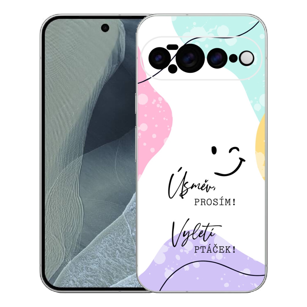 mmCase gél tok a Google Pixel 11 Pro XL-hez – vicces felirat, 4 fehér háttér