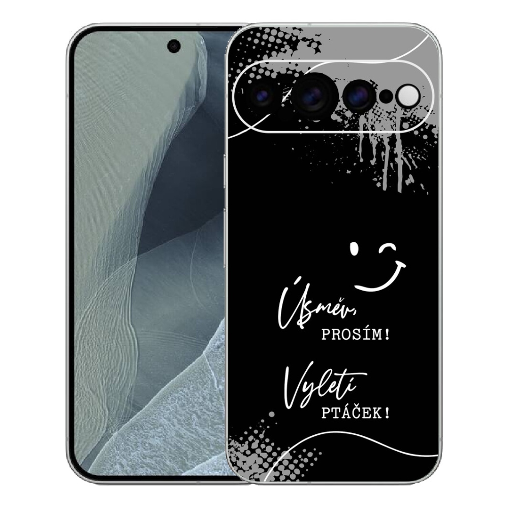 mmCase gél tok a Google Pixel 11 Pro XL-hez – vicces felirat, 4 fekete háttér