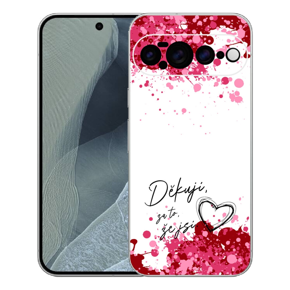 mmCase gél tok a Google Pixel 11 Pro XL-hez – „In Love” felirat, fehér háttér, 2 db