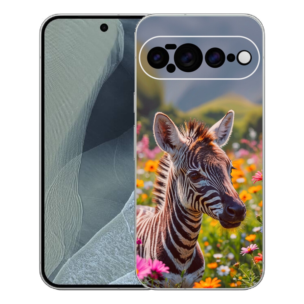 mmCase gél tok a Google Pixel 11 Pro XL-hez – zebra a réten