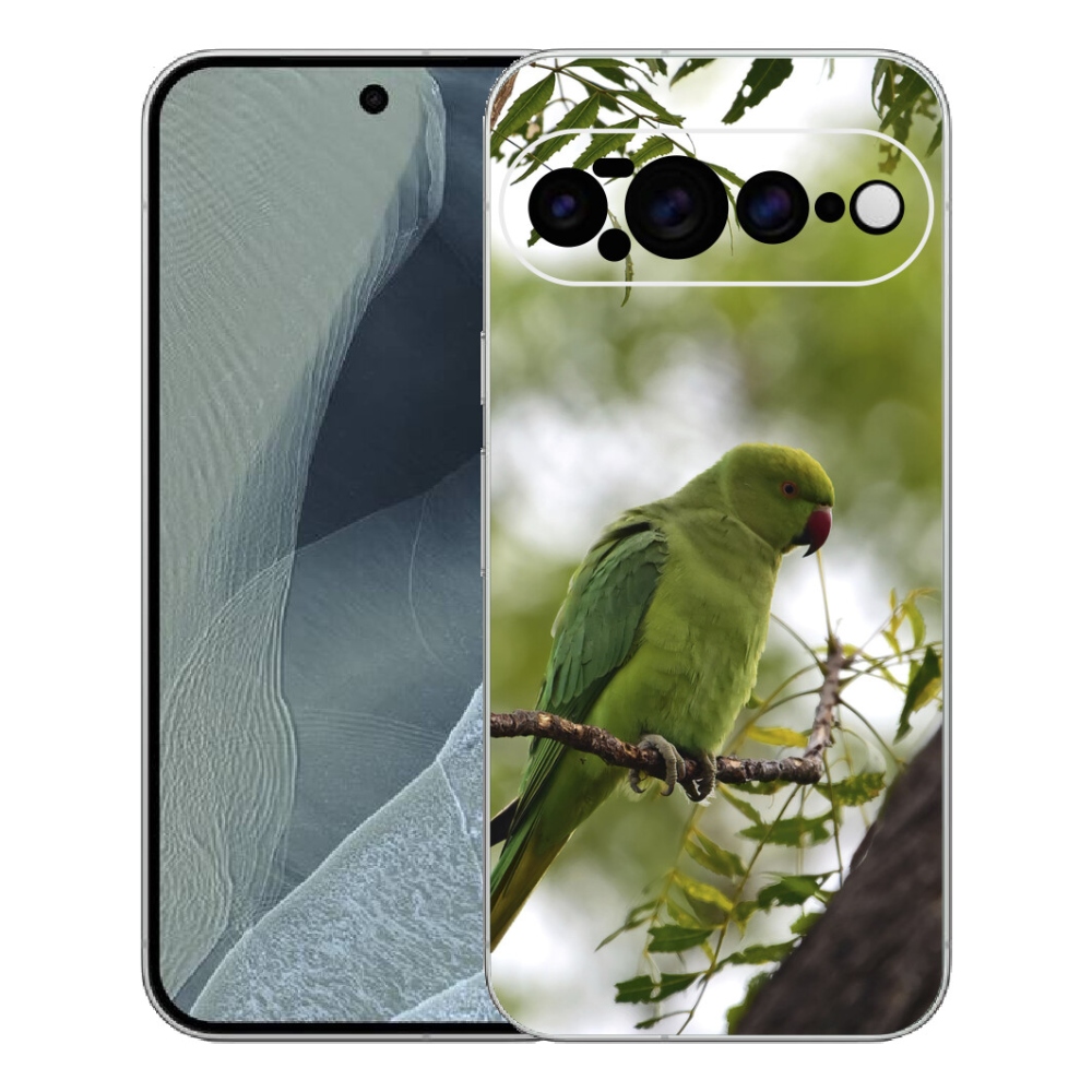 mmCase gél tok a Google Pixel 11 Pro XL-hez – zöld papagáj