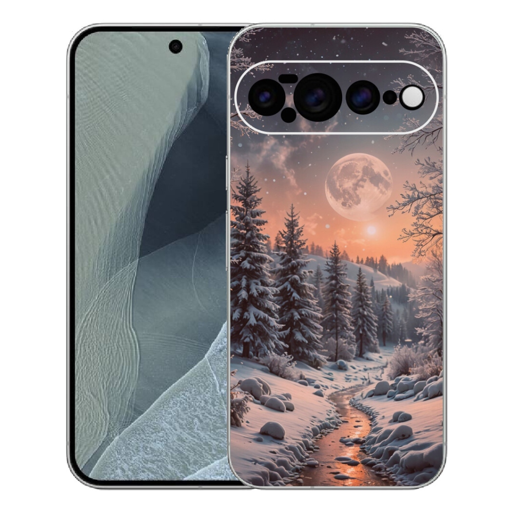 mmCase gél tok a Google Pixel 11 Pro XL-hez – téli táj 2