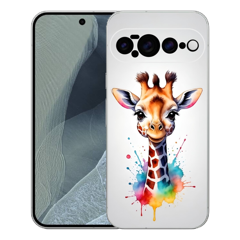 mmCase gél tok a Google Pixel 11 Pro XL-hez – zsiráf 1