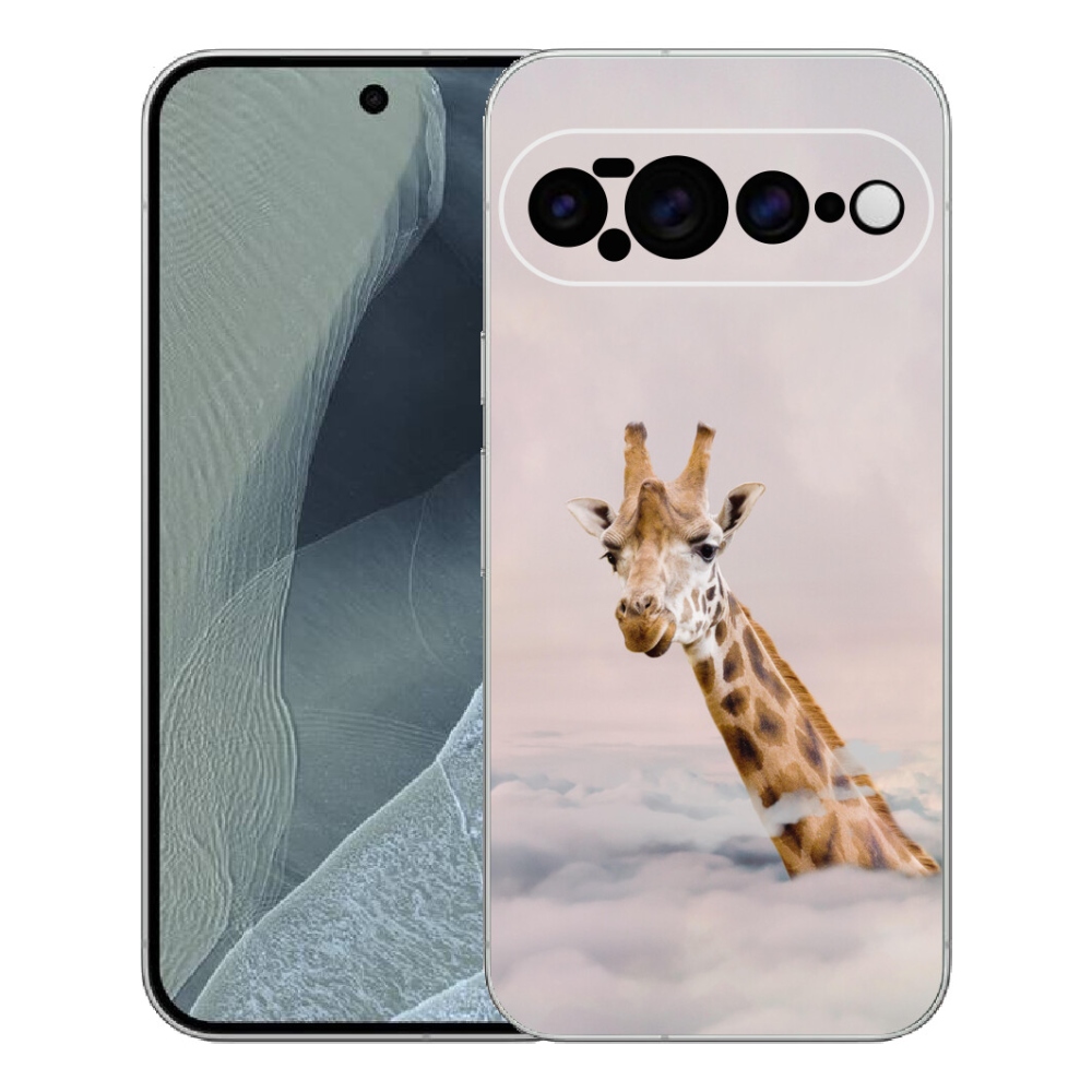 mmCase gél tok a Google Pixel 11 Pro XL-hez – zsiráf a felhők között