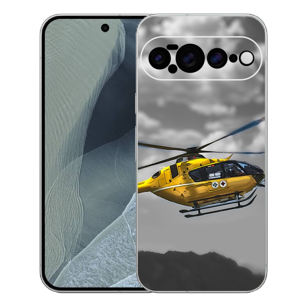mmCase gél tok a Google Pixel 11 Pro XL-hez – sárga helikopter
