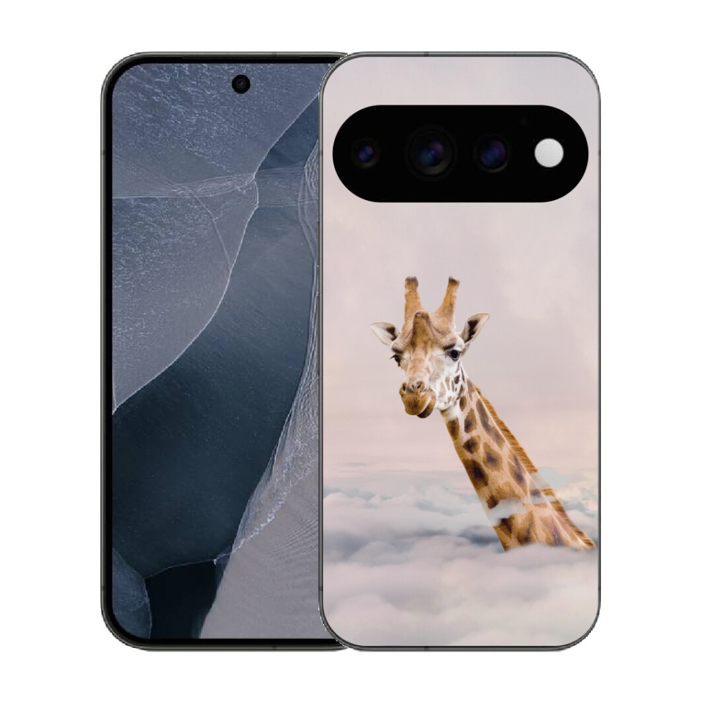 mmCase gél tok a Google Pixel 11 Pro-hoz – zsiráf a felhők között