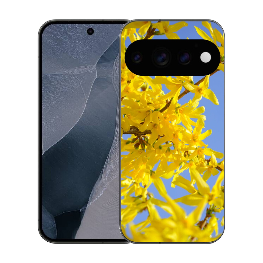 mmCase gél tok a Google Pixel 11 Pro-hoz – sárga virágok