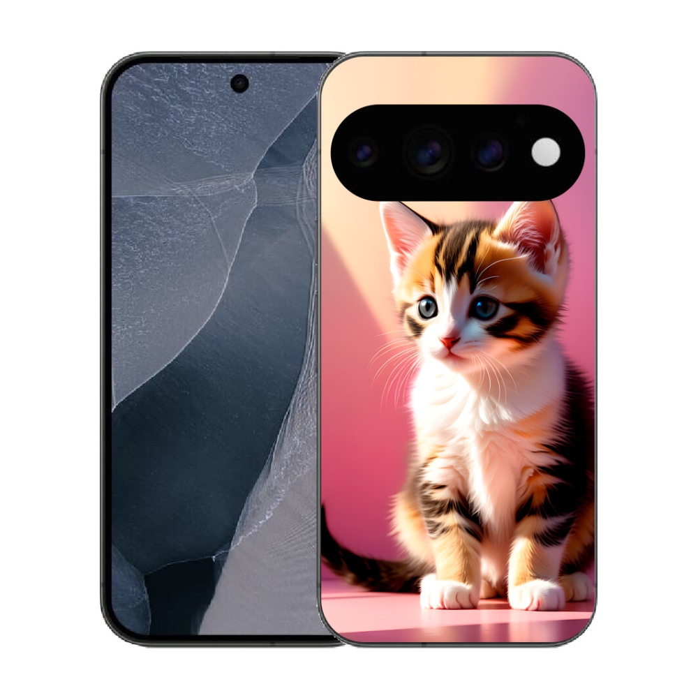 mmCase gél tok a Google Pixel 11 Pro-hoz – kíváncsi cica 2