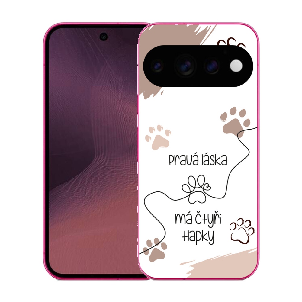 mmCase gél tok a Google Pixel 11-hez – kutyás motívum, 1 fehér háttér