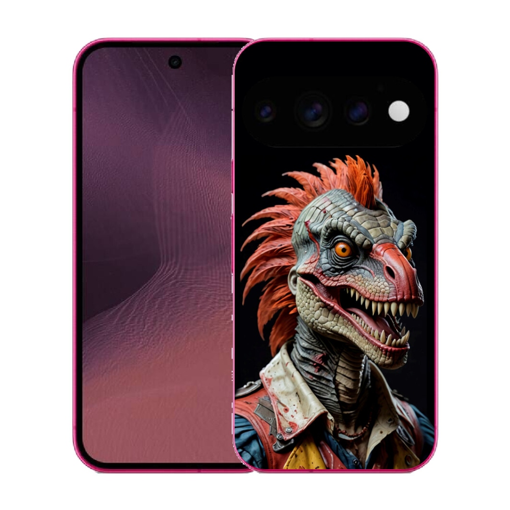 mmCase gél tok a Google Pixel 11-hez – punk dinoszaurusz