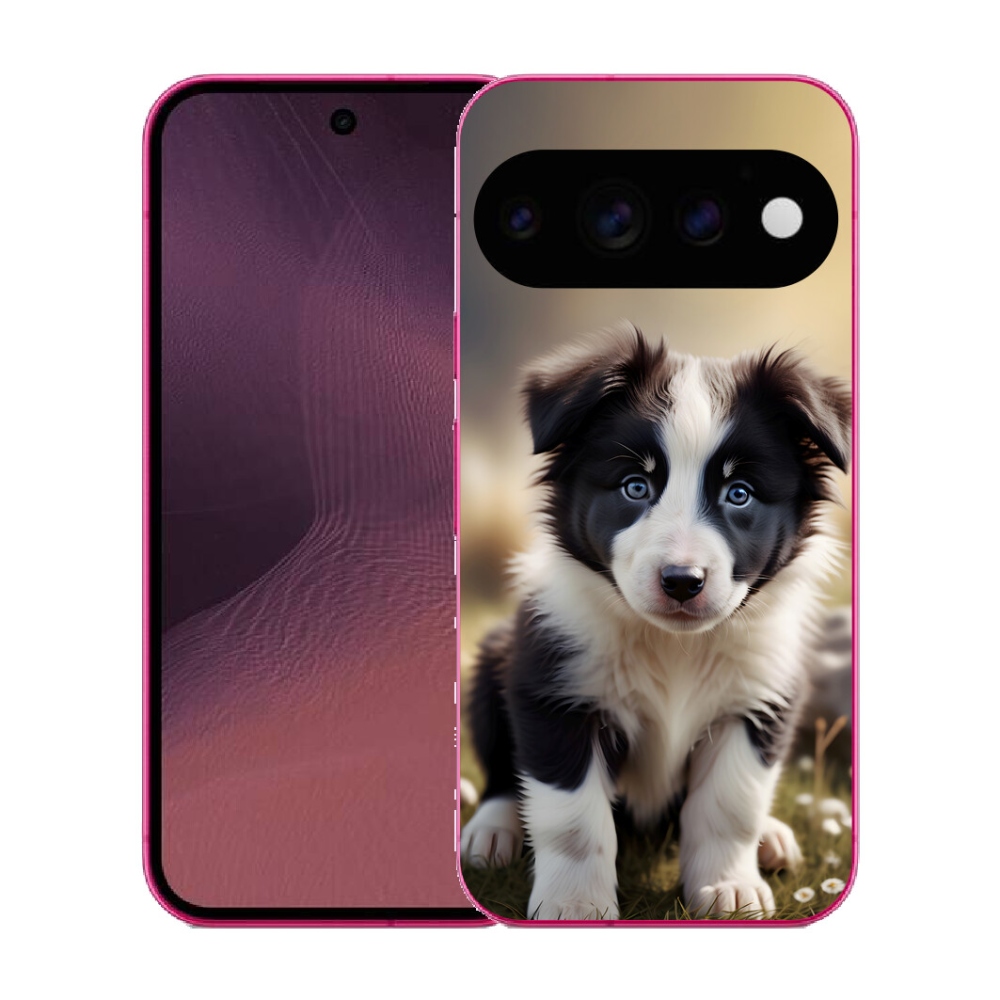mmCase gél tok a Google Pixel 11-hez – aranyos border collie