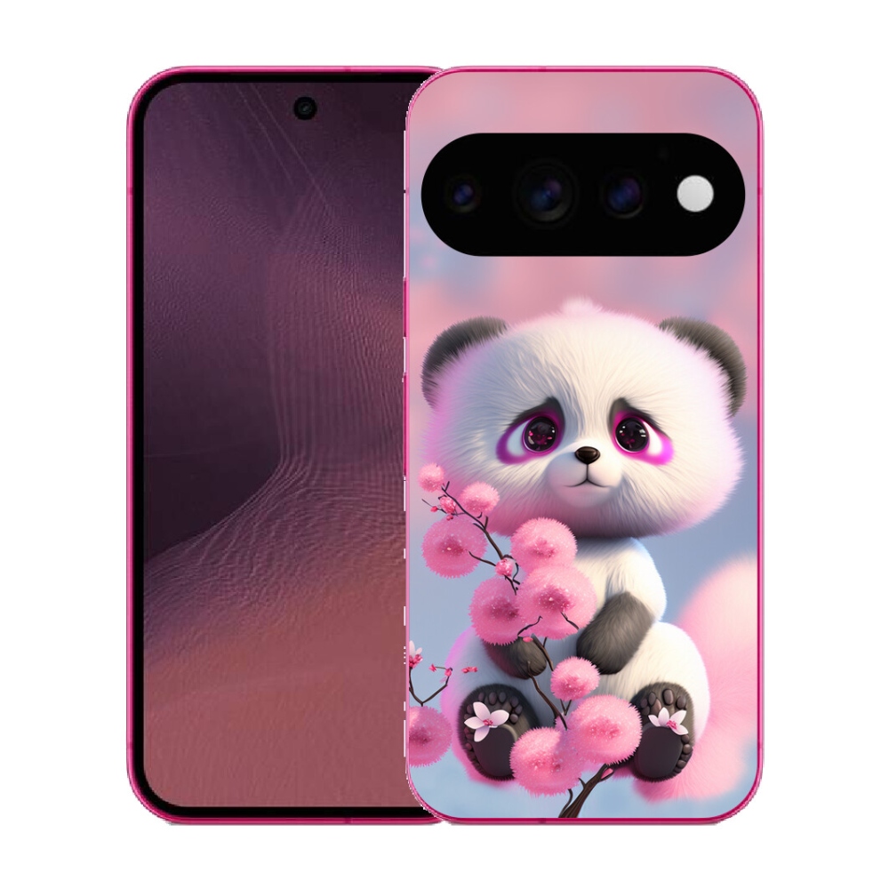 mmCase gél tok a Google Pixel 11-hez – aranyos panda 1