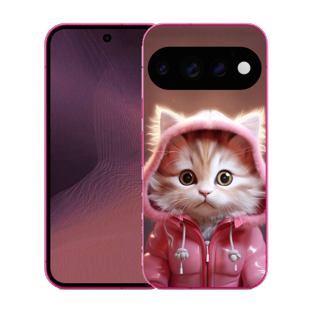 mmCase gél tok a Google Pixel 11-hez – aranyos cica 3
