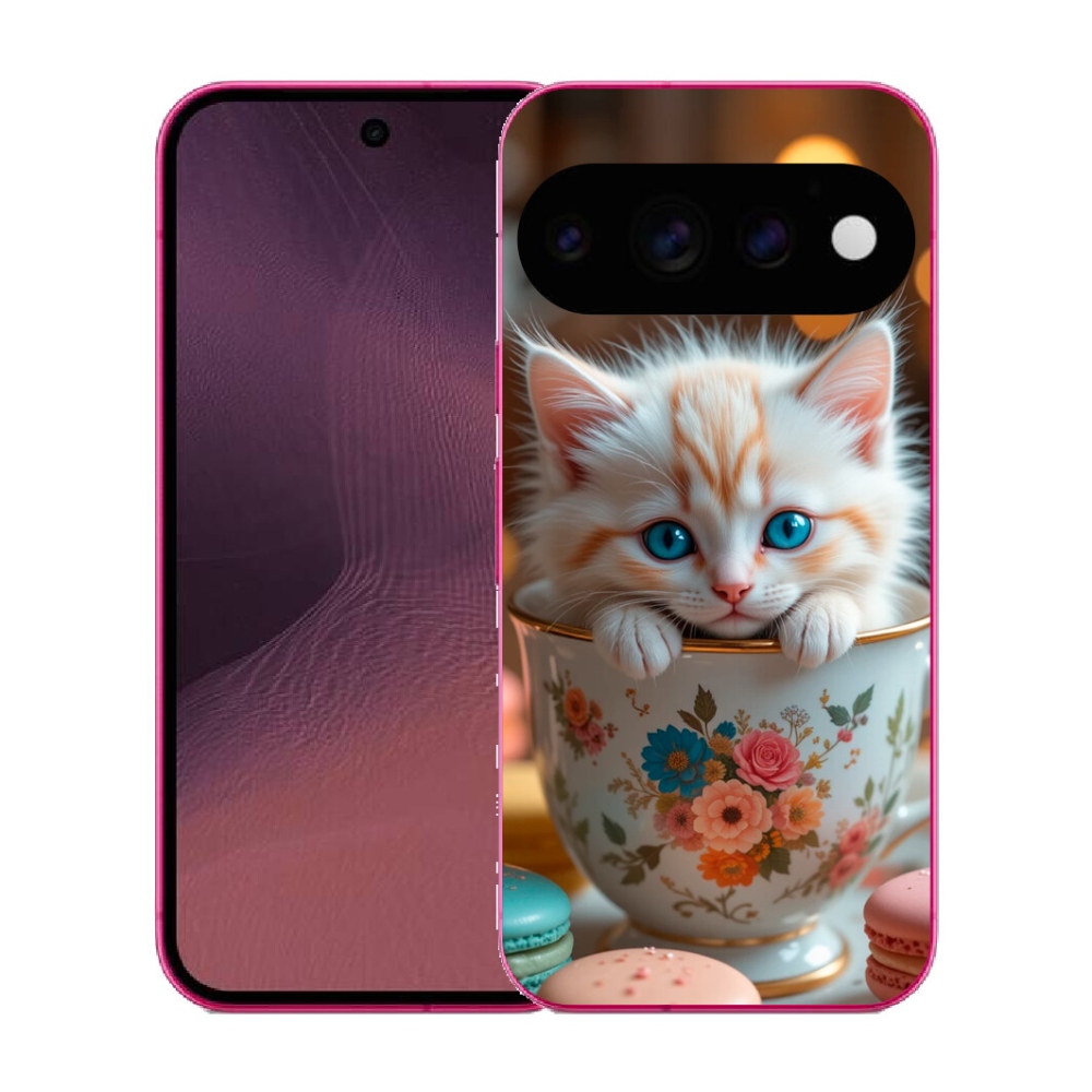 mmCase gél tok a Google Pixel 11-hez – aranyos cica 6