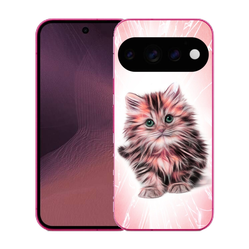 mmCase gél tok a Google Pixel 11-hez – aranyos cica