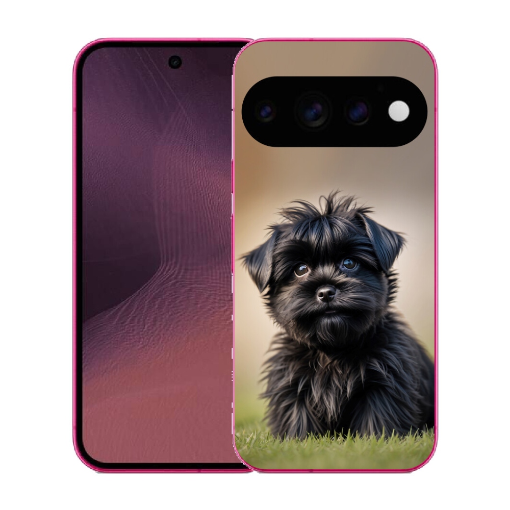 mmCase gél tok a Google Pixel 11-hez – aranyos fekete kutyus