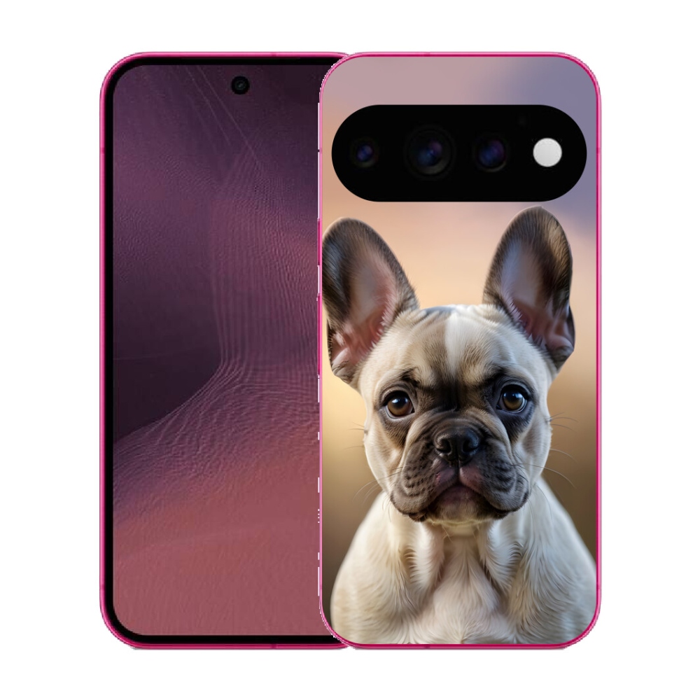 mmCase gél tok a Google Pixel 11-hez – aranyos francia buldog