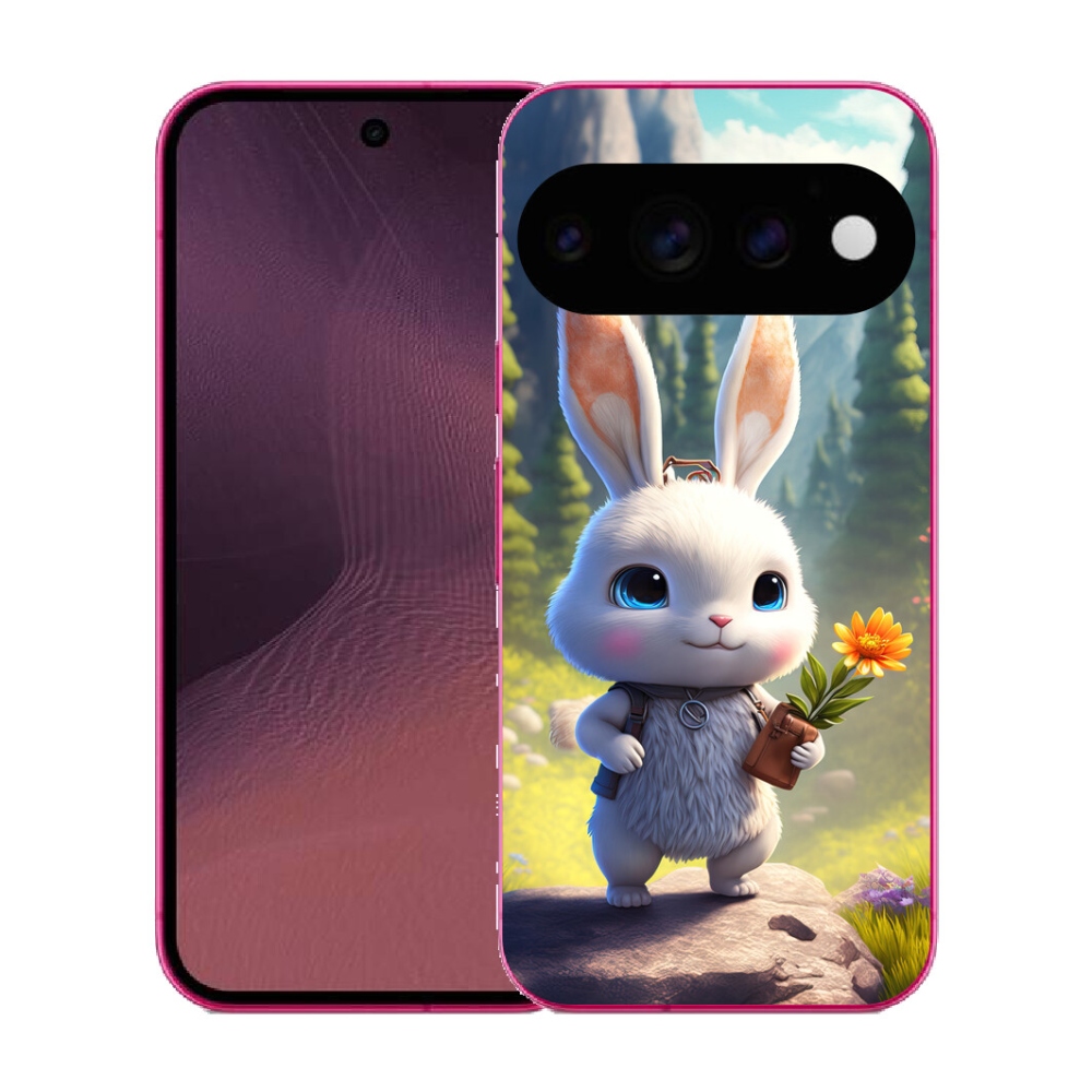 mmCase gél tok a Google Pixel 11-hez – aranyos nyuszi
