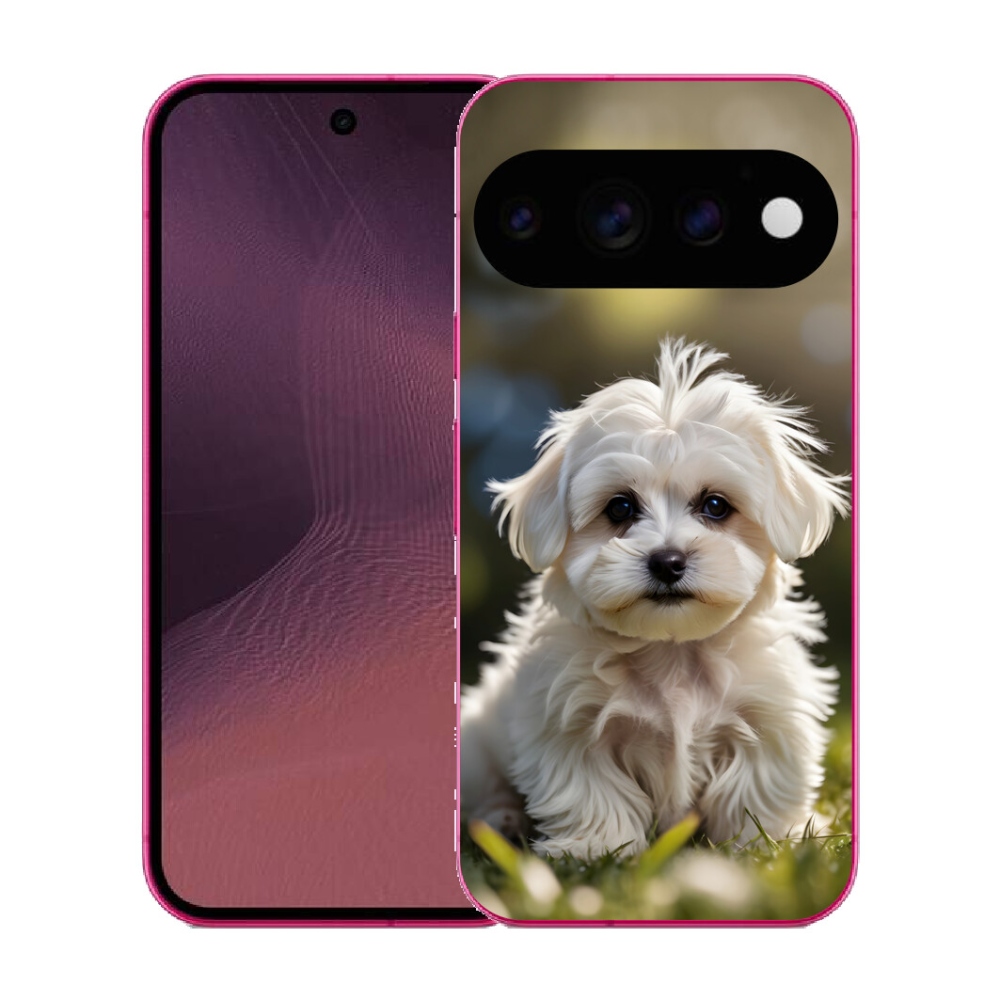 mmCase gél tok a Google Pixel 11-hez – aranyos máltai kutyus